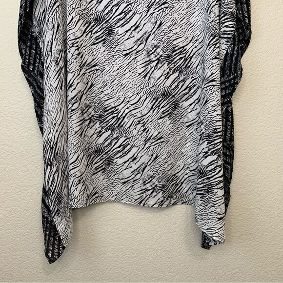 Chico’s Taffy High-Low Caftan Sleeve Tunic Kimono - Picture 9 of 12